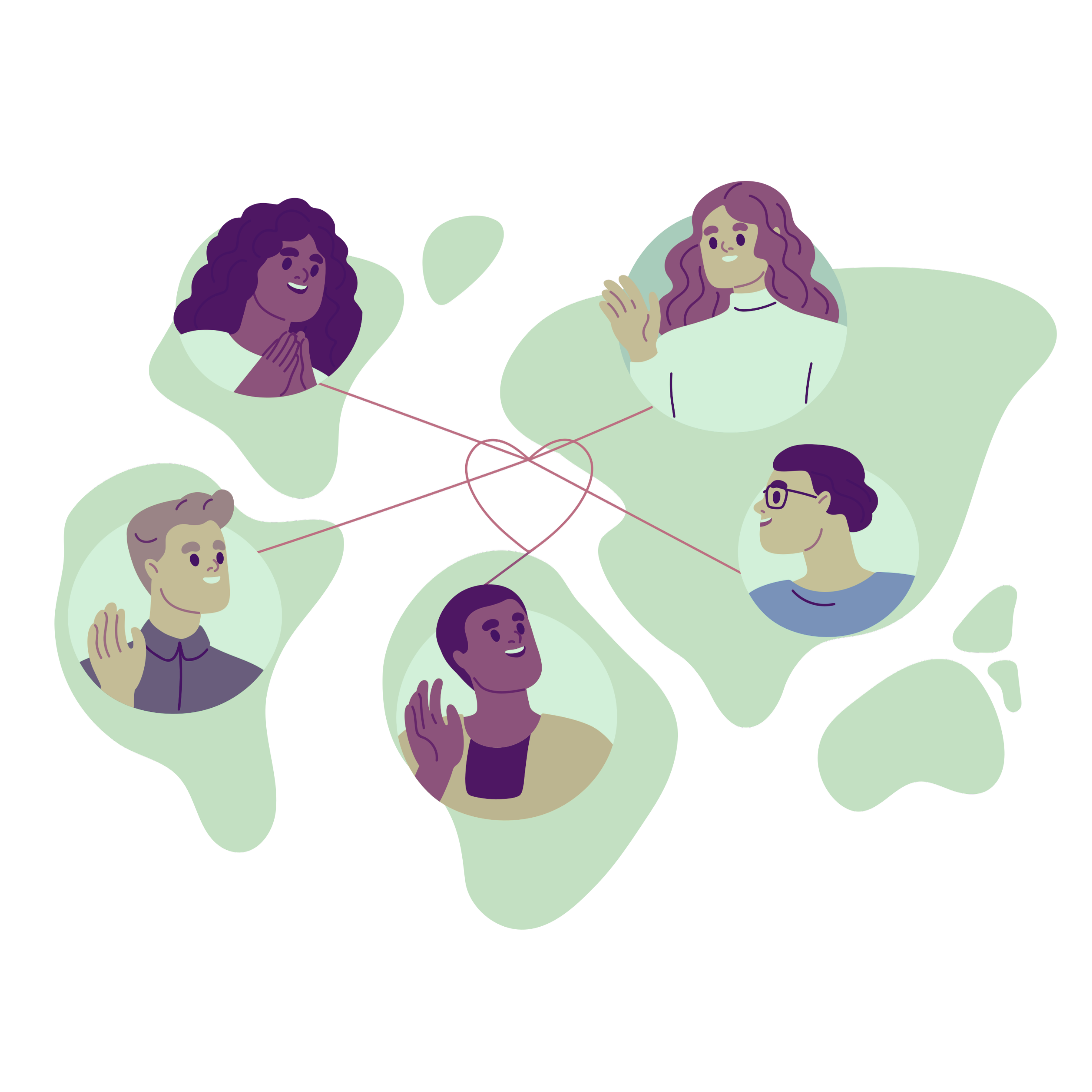 Icon representing network connections